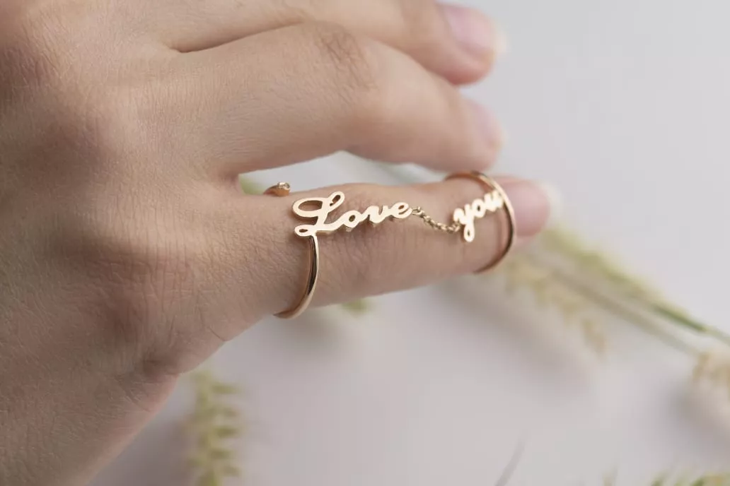 Double-Love Ring
