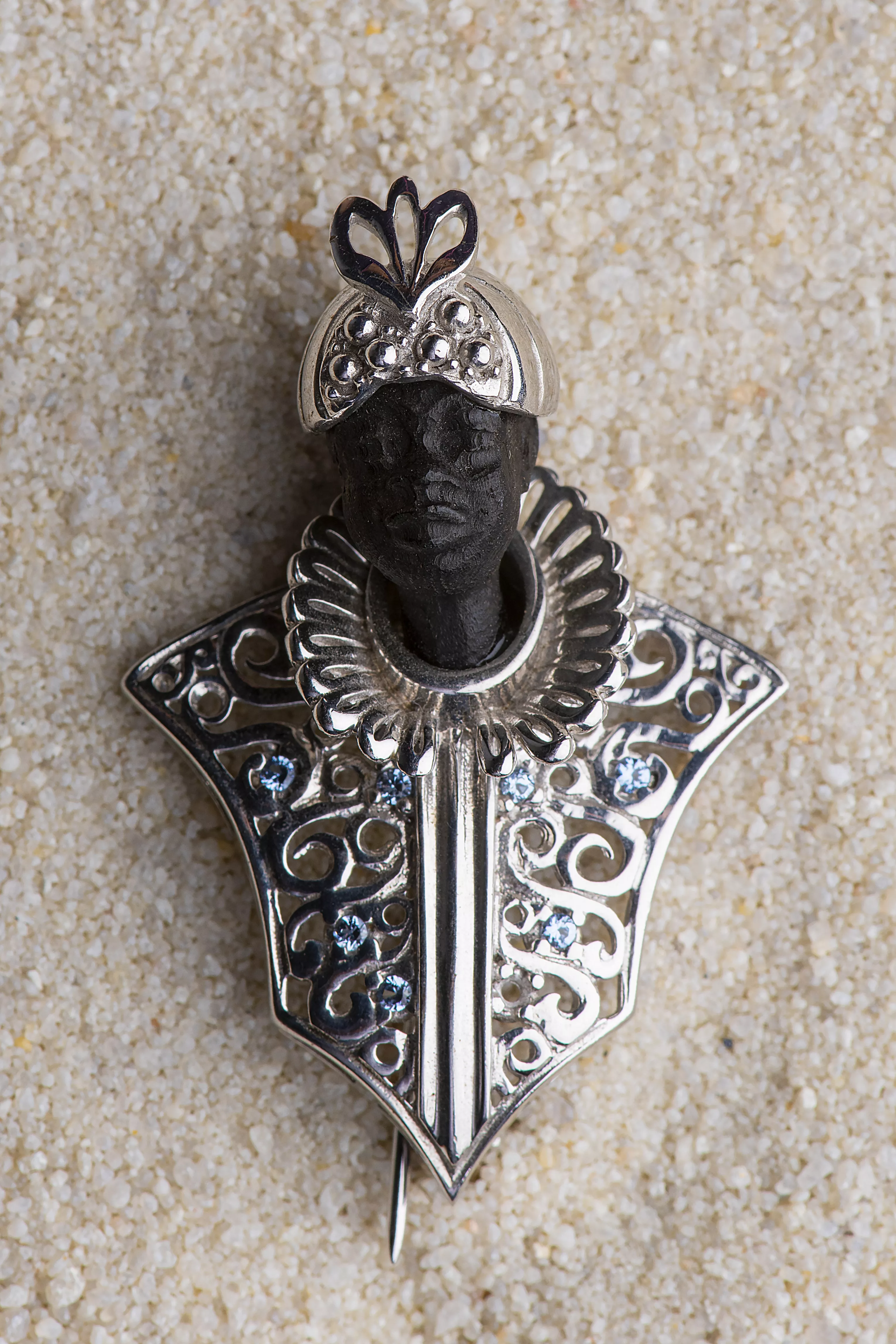 Nardi Silver Broche