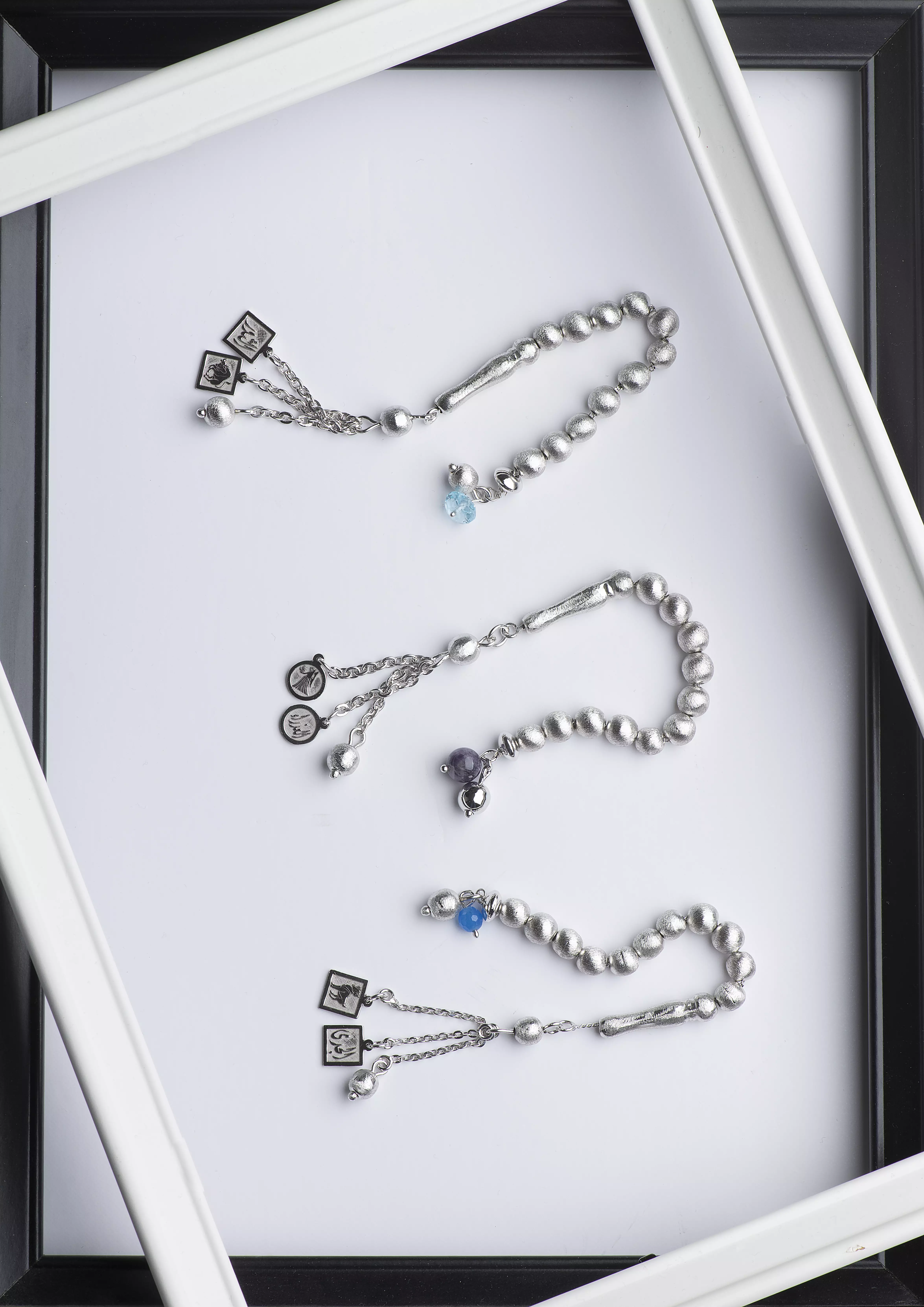 Silver Rosary
