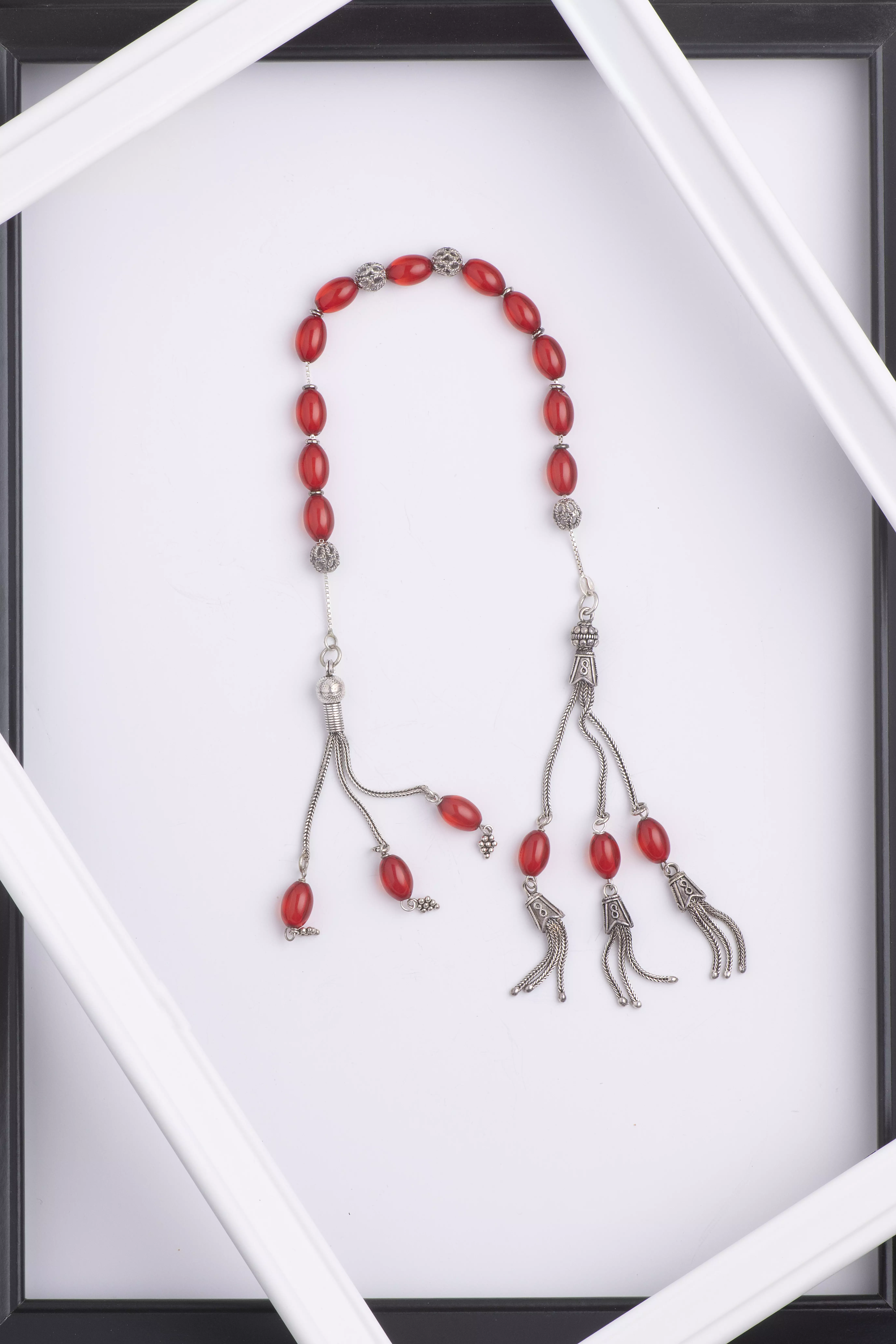 Silver Rosary