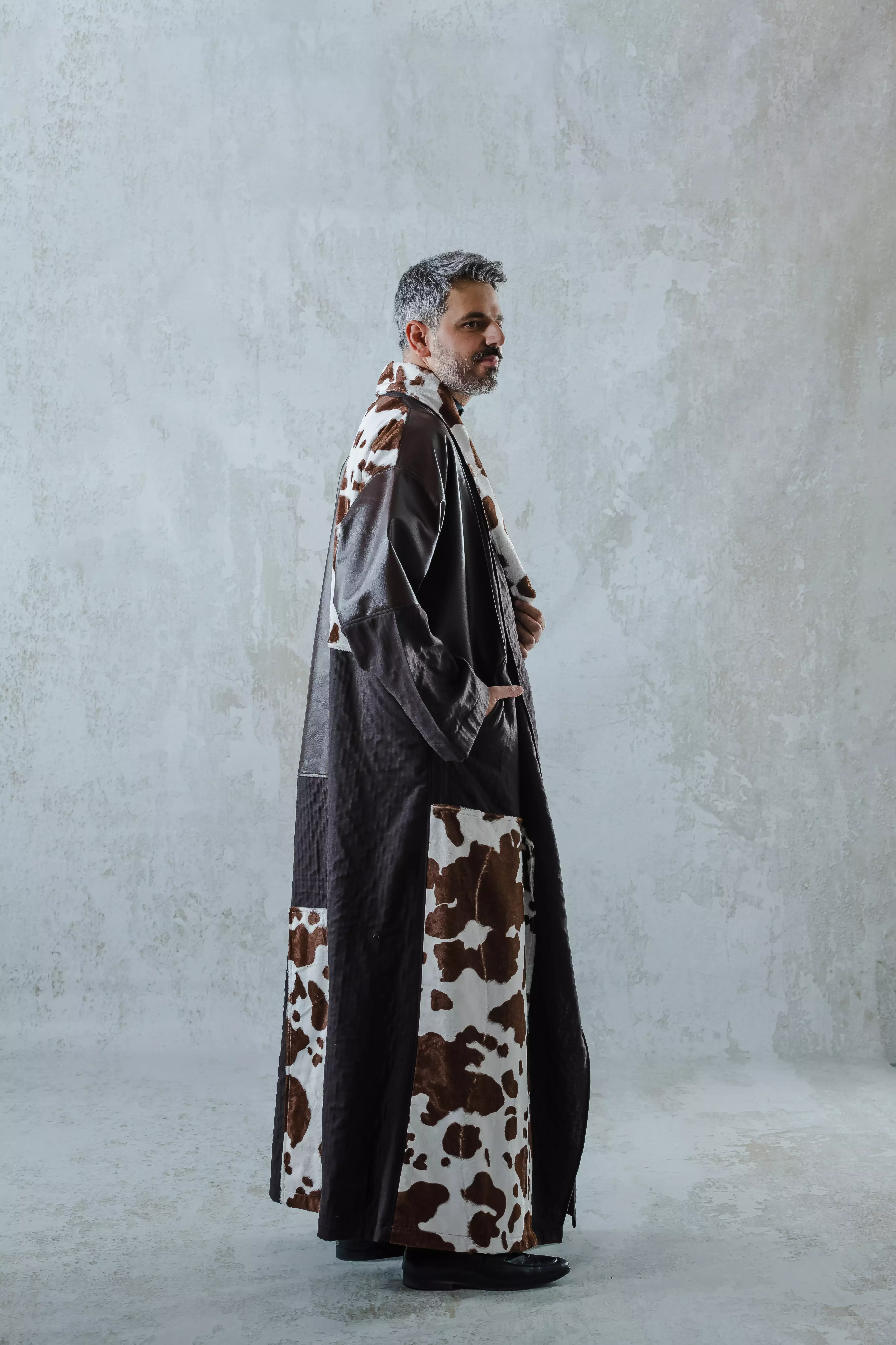 Men's Wool Poncho